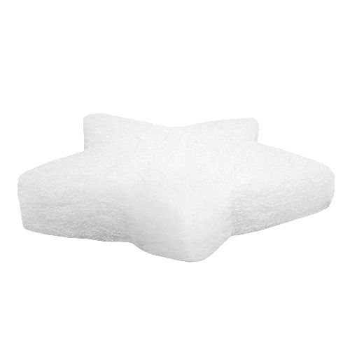 daiktų Dekoratyvinės žvaigždės Baltos 7cm 8 vnt