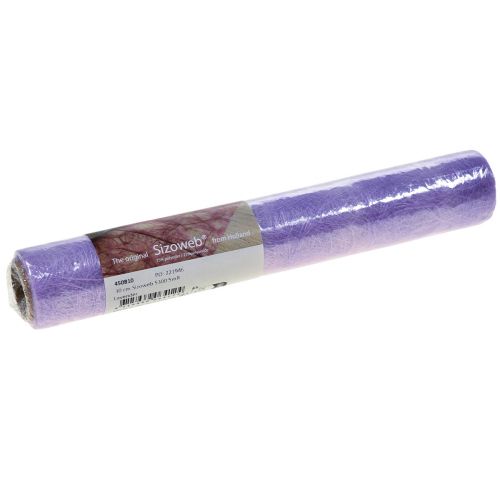 daiktų Deco fleece Sizoweb stalo takelis violetinis 30cm 5m