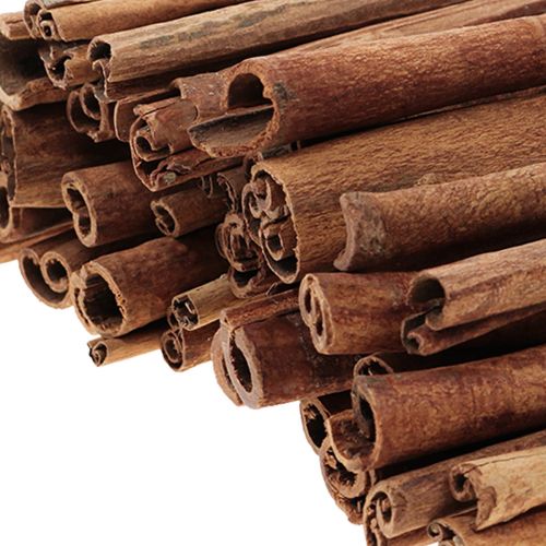 Floristik24 Dekoratyvinis cinamonas Kalėdinis papuošimas cinamono lazdelės kekelyje 15cm 500g