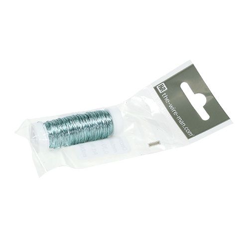 daiktų Deco viela Ø0,30mm 30g/50m ledo mėlyna