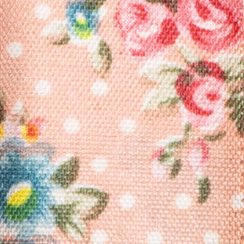 daiktų Dovanų juostelė su gėlių raštu žaismingoms dovanoms ir rankdarbiams, 2,5 cm pločio, 15 m ilgio