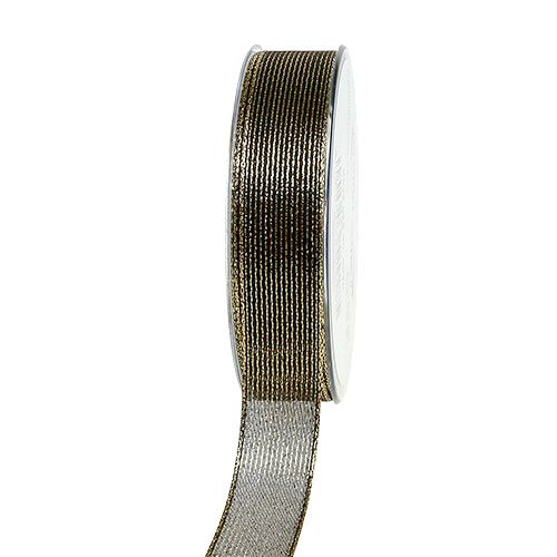 Deko juostelė su lurekso juostelėmis juoda 25mm 20m pirkti | Floristik24.lt