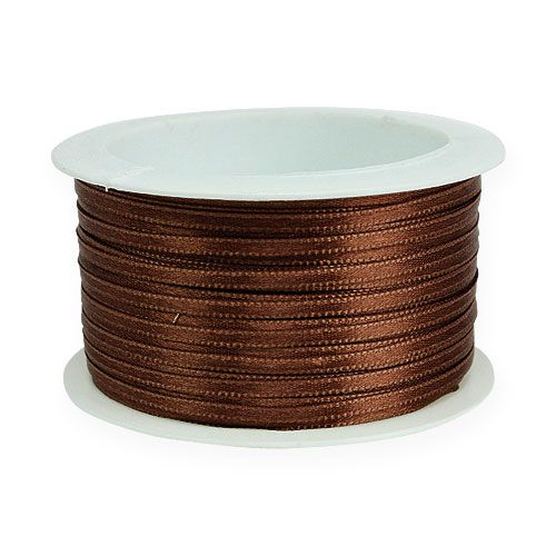 daiktų Dovanų juostelė ruda 3mm x 50m