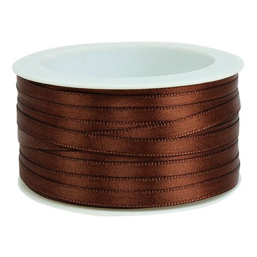 daiktų Dovanų juostelė ruda 6mm x 50m