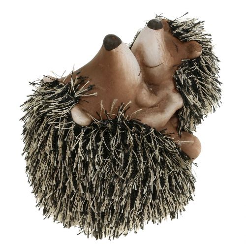 Floristik24 Deco figūrinis ežiukas su vaiku 11,5cm 2vnt