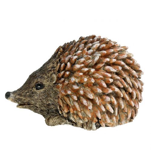 Floristik24 Deco figūrėlė ežiukas rudas 6,5cm