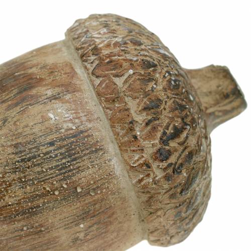 Floristik24 Dekoratyvinė figūrėlė gilė ruda 11cm x 8cm x 7cm 3vnt