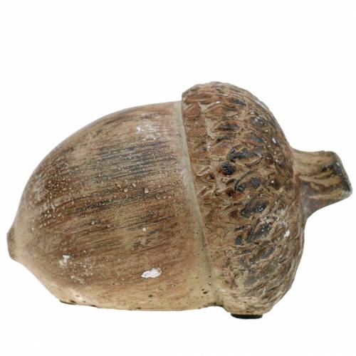 Floristik24 Dekoratyvinė figūrėlė gilė ruda 11cm x 8cm x 7cm 3vnt