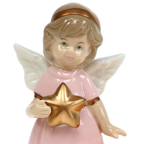 daiktų Dekoratyvinė angelo figūrėlė su žvakute 10,5cm