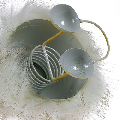 Floristik24 Dekoratyvinės figūros avies kremas 21cm