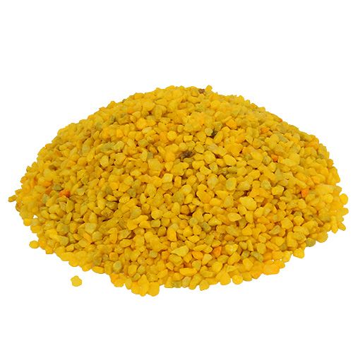 Deco granulės geltonos 2mm - 3mm 2kg