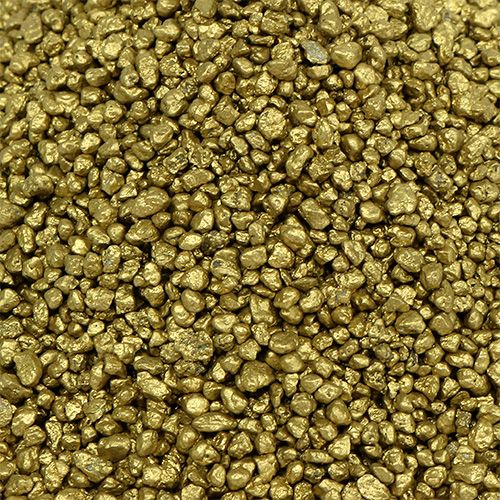 Deco granulės geltonas auksas 2mm - 3mm 2kg
