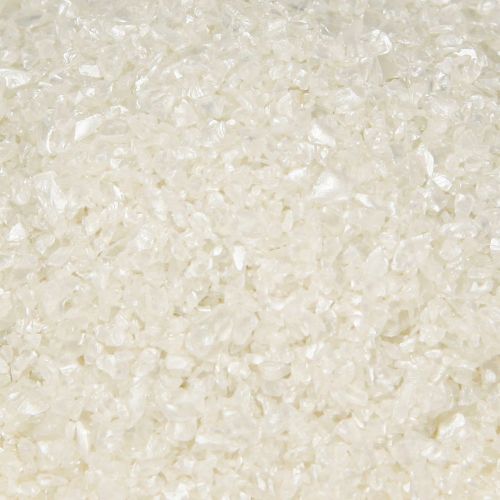 daiktų Dekoratyvinės granulės, stiklo granulės, dekoratyvinis smėlis 1–2 mm, perlamutras, 2 kg