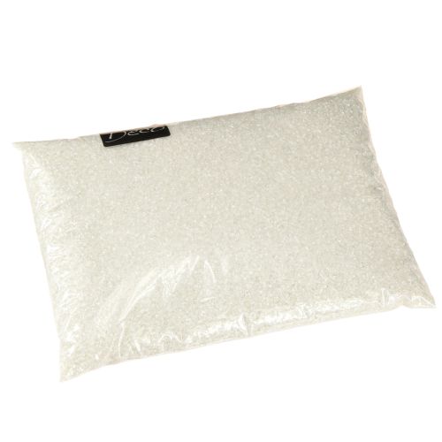 daiktų Dekoratyvinės granulės, stiklo granulės, dekoratyvinis smėlis 1–2 mm, perlamutras, 2 kg