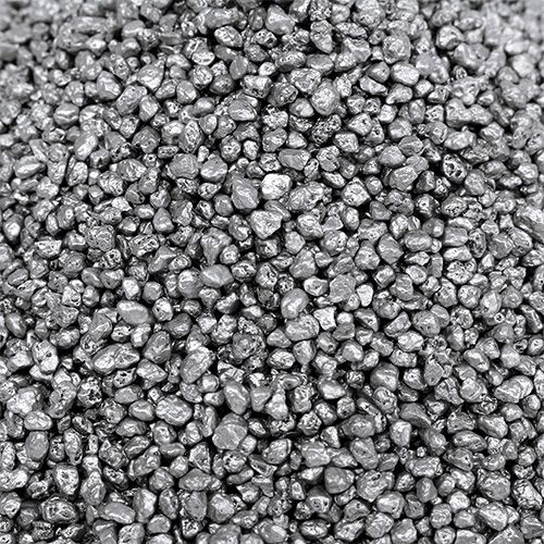 Deco granulės sidabras 2mm - 3mm 2kg