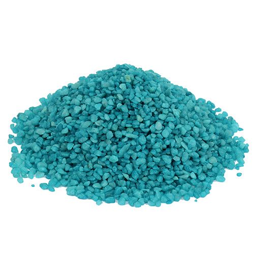 Floristik24 Dekoratyviniai granuliuoti turkio spalvos dekoratyviniai akmenys 2mm - 3mm 2kg