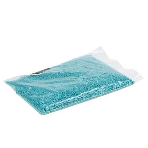 Floristik24 Dekoratyviniai granuliuoti turkio spalvos dekoratyviniai akmenys 2mm - 3mm 2kg