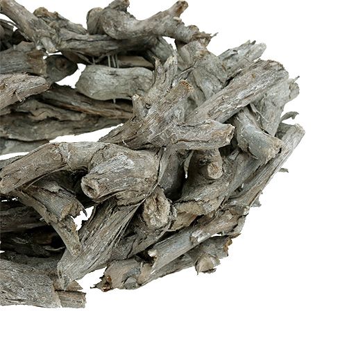 Floristik24 Dekoratyvinis vainikas iš šakelių Ø37cm natūralus