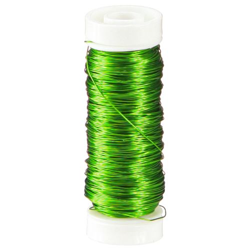 daiktų Deco emalio viela Ø0,30mm 30g 50m obuolių žalia