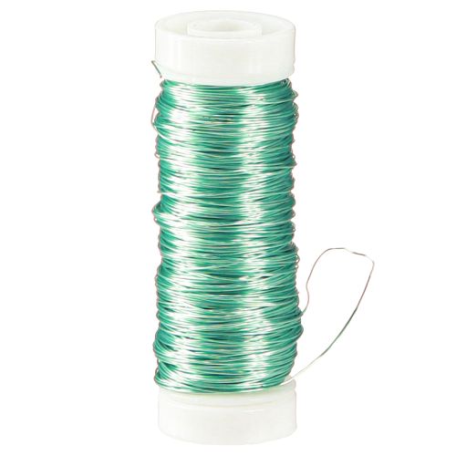 daiktų Deco viela Ø0,30mm 30g/50m ledo mėlyna