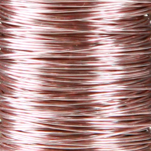 daiktų Deko viela Ø0,30mm 30g/50m rožinė