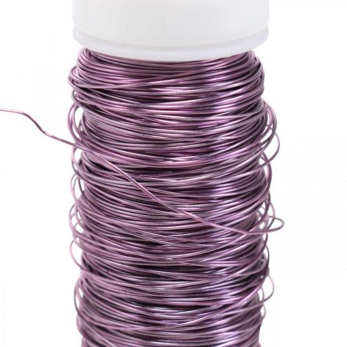 daiktų Deco viela Ø0,30mm 30g/50m levanda