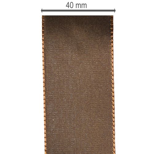Plati taftos dovanų juostelė, elegantiška ir blizgi, 40 mm x 50 m | Floristik24.lt