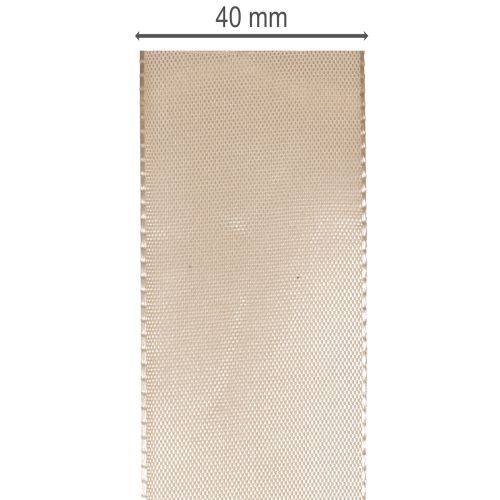 Dekoratyvinė taftos juostelė ritinėlyje, kaspinėlis, 40 mm pločio, 50 m. | Floristik24.lt
