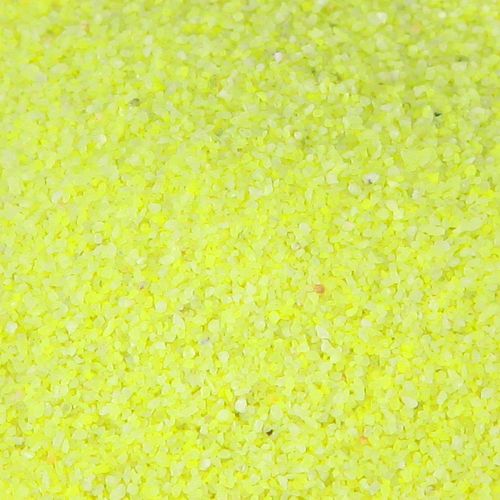 daiktų Dekoratyvinis smėlis geltonas neoninės spalvos smėlis 0,5 mm neoninės geltonos spalvos smėlis 1 kg