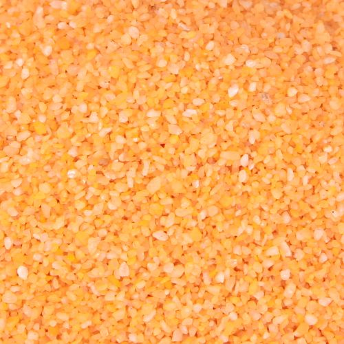daiktų Dekoratyvinis smėlis oranžinis neoninės spalvos smėlis 0,5 mm 1 kg