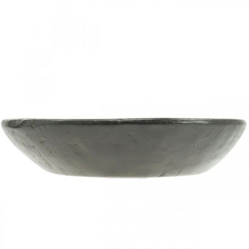 Floristik24 Dekoratyvinis dubuo, medinis dubuo, medinis dubuo rudas Ø34cm