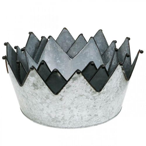 daiktų Dekoratyvinio dubenėlio metalinio dubenėlio vainikėlis Ø26,5/22,5/19cm rinkinyje 3 vnt.