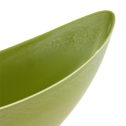 daiktų Dekoratyvinis dubuo plastikinis šviesiai žalias 39cm x 13cm H13cm 1 vnt
