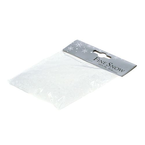 daiktų Dekoratyvinis sniegas iš plastiko, šiurkštus 30g