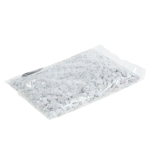 daiktų Dekoratyviniai akmenys 9mm - 13mm balti 2kg