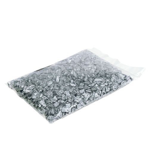 daiktų Dekoratyviniai akmenys 9mm - 13mm 2kg sidabras