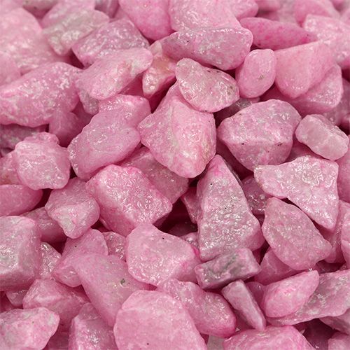 Floristik24 Dekoratyviniai akmenys 9mm - 13mm rožiniai 2kg