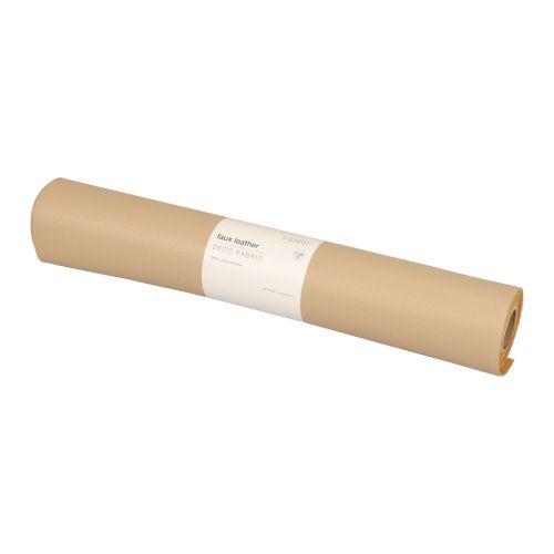 daiktų Dirbtinės odos smėlio spalvos dekoratyvinis audinys odinis stalo takelis 33cm×1,35m