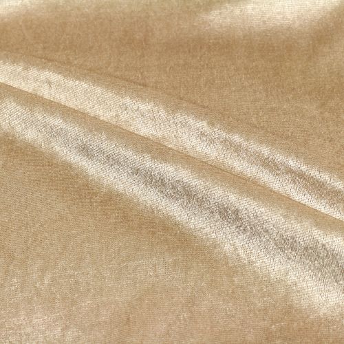 Floristik24 Dekoratyvinis audinys Velvet Sand 140cm x 300cm