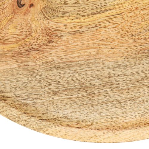 daiktų Dekoratyvinė mediena su torto stovo pagrindu optika natural Ø25cm