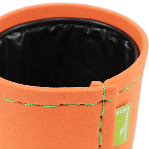 Floristik24 Oranžinis vazonas augalams Ø12cm H11,5cm