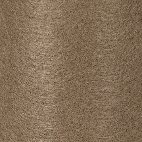 Neaustinės stalo dekoracijos ritinėlis 24 cm x 25 m, rudos spalvos, skirtas šventiniams stalams | Floristik24.lt