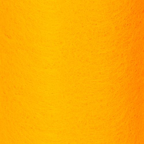 Neaustinis stalo takelis, geltonas, 23 cm, modernus stalo dekoravimo ritinėlis | Floristik24.lt
