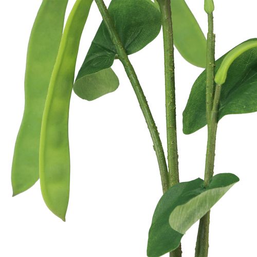 daiktų Dekoratyvinė šakelė pupelės šakelė dirbtinis augalas žalias 95cm