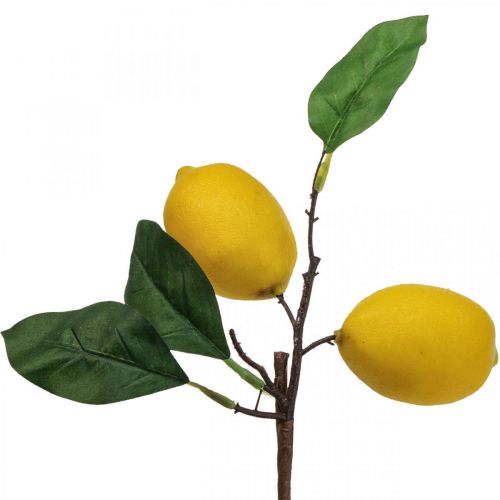 Floristik24 Deco Branch Mediterranean Deco Lemons Dirbtiniai 30cm