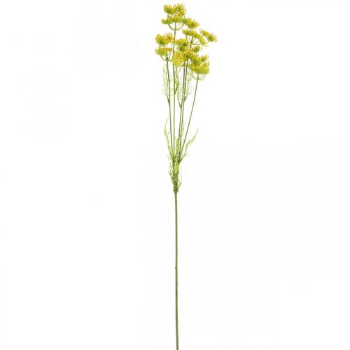 Floristik24 Geltonieji krapai Dirbtinės žolelės krapai papuošti L80cm