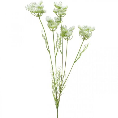 Žydi krapai, dirbtinis augalas, dirbtinės žolelės žalia, balta L80cm