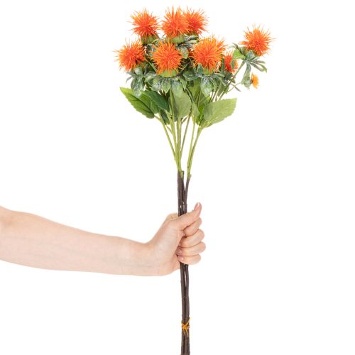 Dirbtinis oranžinis dygminas kaip dirbtinė gėlė vazoms ir dekoravimui, 55 cm, 4 vnt. | Floristik24.lt