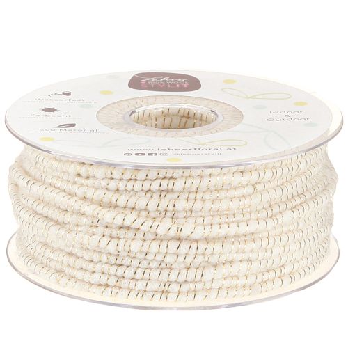 daiktų Wick glamour glamour balta / auksinė su viela 33m