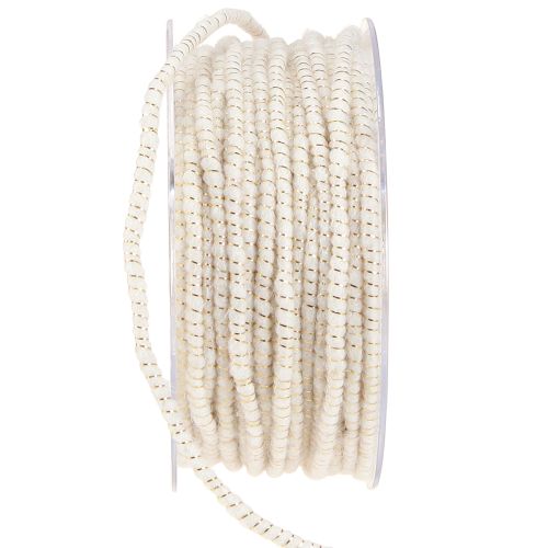 daiktų Wick glamour glamour balta / auksinė su viela 33m